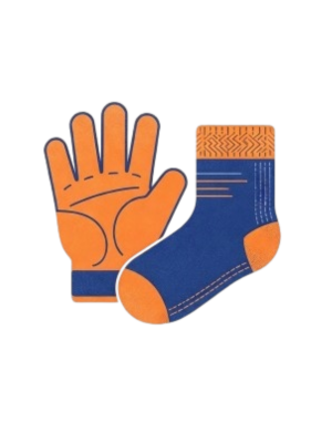 wholesale custom gloves and socks
